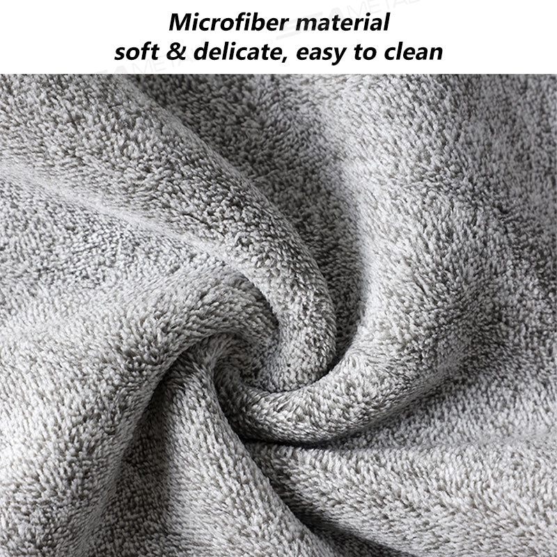 SEAMETAL Thickened Bamboo Charcoal Cleaning Towel Lint Free Super Absorbent Microfiber Cleaning Cloths for Car Window Household