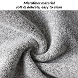 SEAMETAL Thickened Bamboo Charcoal Cleaning Towel Lint Free Super Absorbent Microfiber Cleaning Cloths for Car Window Household