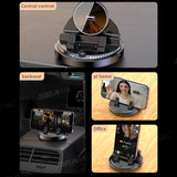 Cell Phone Car Mount, Multifunctional Car Dashboard Mobile Phone Holder, 360 Rotatable Non Slip Mat Universal Car Phone Stand Hands Free