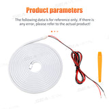 SEAMETAL Car Trunk Lighting Atmosphere Light Modified Universal High Brightness LED Wiring-free Trunk Light Strip