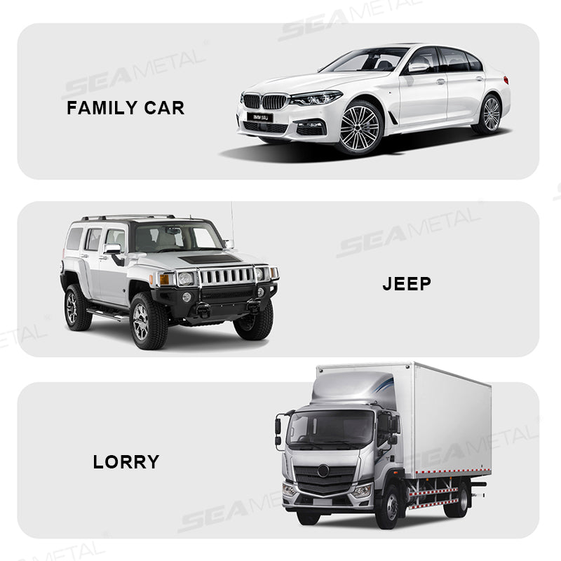 SEAMETAL PD Type C QC3.0 Car Charger with 3 In 1 Fast Charging Cable