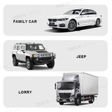 SEAMETAL PD Type C QC3.0 Car Charger with 3 In 1 Fast Charging Cable