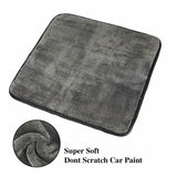SEAMETAL Thickened Coral Fleece 1200gsm Car Cleaning Towel Super Absorbent Microfiber Cleaning Cloth Home Window Detailing Rag