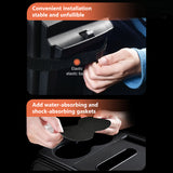 SEAMETAL 5 In 1 Car Armrest Cover Center Console Organizer Tissue Box Cup Holder