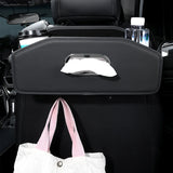 SEAMETAL Car Seat Back Storage Box, Car Tissue Box, Water Cup Holder, Trash Can