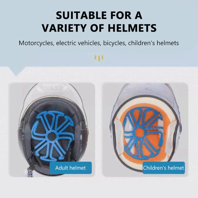 SEAMETAL Motorcycle Helmet Interior Pad Flexible Helmet Inner Silicone Pad Interior Protector Helmet Padding Motorcycle Helmet