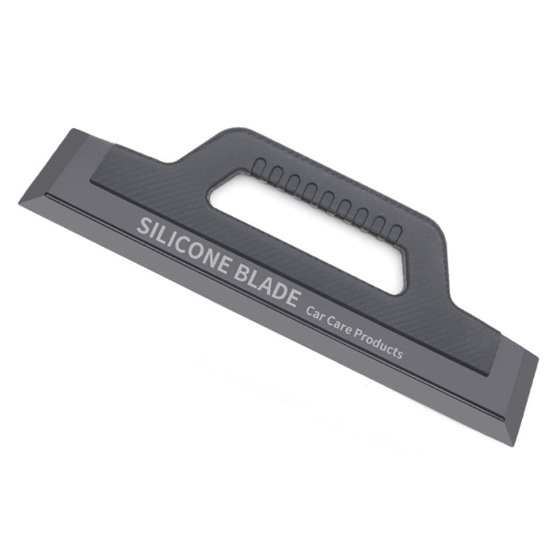 SEAMETAL Non-Scratch Soft Silicone Car Wash Wiper Handy Squeegee Water Window Wiper Drying Scraper Blade With Handle