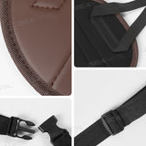 SEAMETAL Portable Car Seat Footrest Rear Seat Support, Adjustable Foot Pad