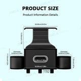 SEAMETAL Car Seat Back Storage Box Multifunctional Cup Holders Phone Stand Tissue Box