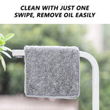 SEAMETAL Thickened Bamboo Charcoal Cleaning Towel Lint Free Super Absorbent Microfiber Cleaning Cloths for Car Window Household
