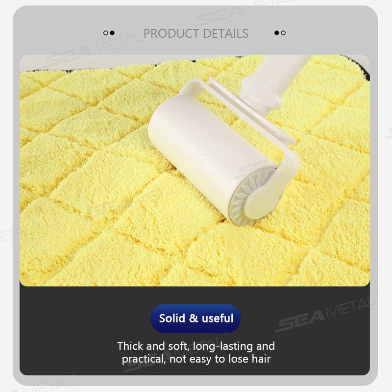 SEAMETAL Car Cleaning Towel 800GSM Coral Fleece Super Absorbent Double-sided Thick