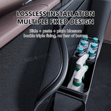 SEAMETAL Universal Car Trunk Organizer Large Capacity Leather Rear Seat Storage Cargo Rack Removable Seat Back Hanging Organizer