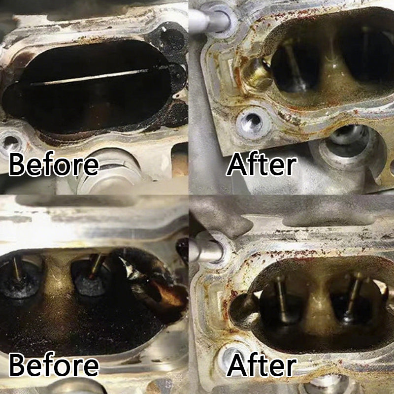 SEAMETAL Car Valve Carbon Cleaning Tool Engine Intake Cleaning Tool Brush Combustion Chamber Cylinder Inspection Auto Parts