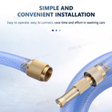 SEAMETAL High Pressure Brass Hose Nozzle Adjustable Car Wash Switch Nozzle