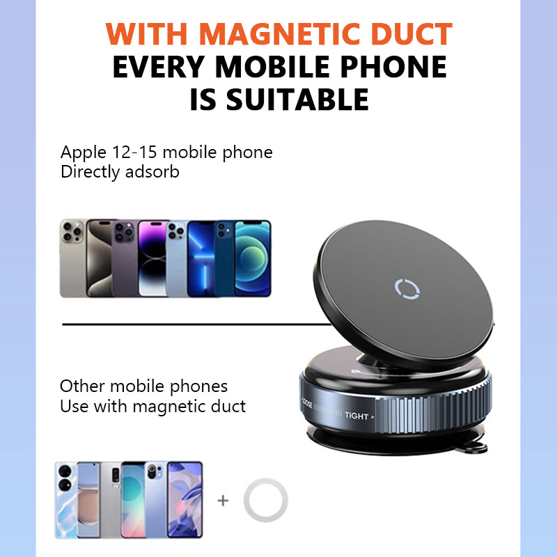 SEAMETAL 360° Rotation Magnetic Car Mount Mobile Phone Holder