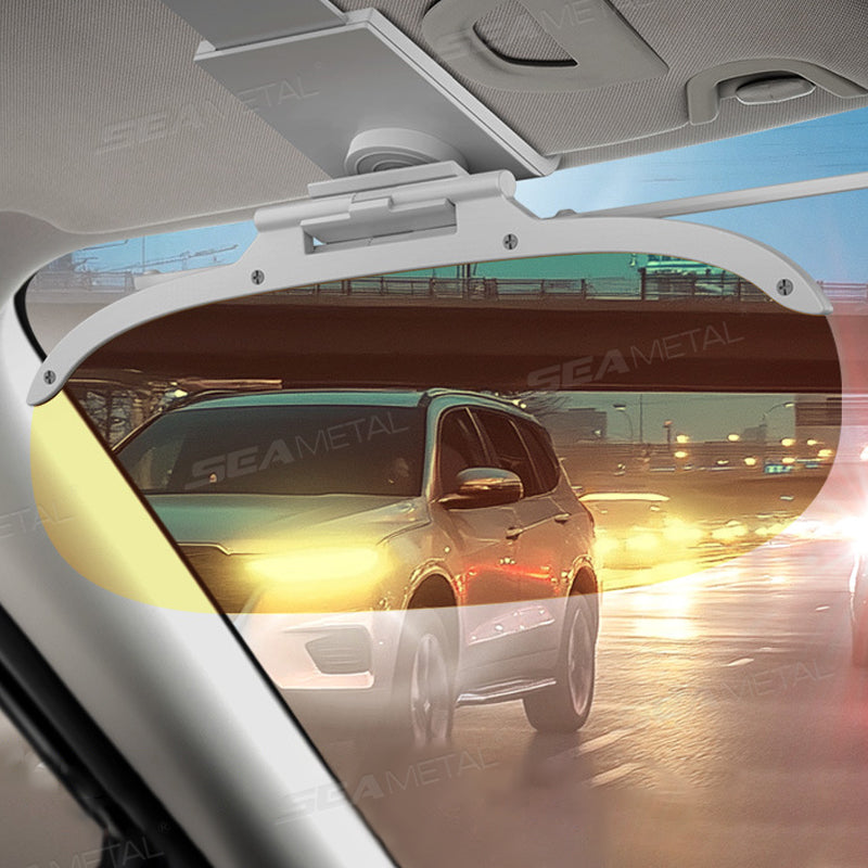 SEAMETAL Car Sun Visor Goggle Anti-UV Anti-Dazzle Sun Visor Clip-on Extender