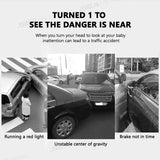 SEAMETAL 360° Rotates Adjustable Car Interior Rear View Mirror Mount Clip Auto Back Seat Auxiliary Mirror