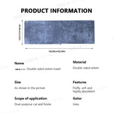 SEAMETSL 60X160CM Car Washing Towel Double Side Velvet Towel Car Drying Towel