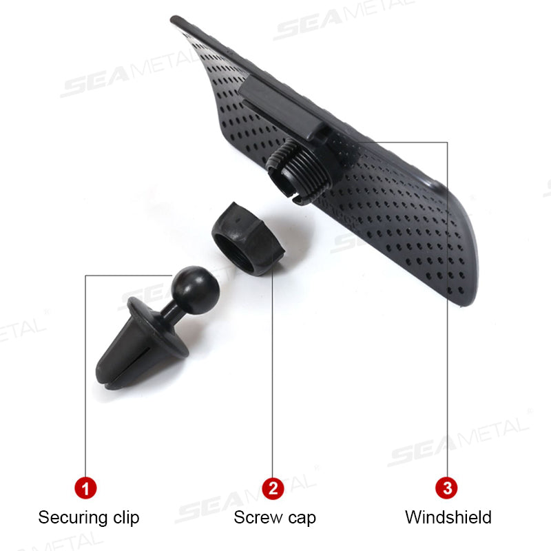 SEAMETAL Car Air Conditioner Vent Ventilation Cover Universal Anti Direct Blowing Wind Baffle