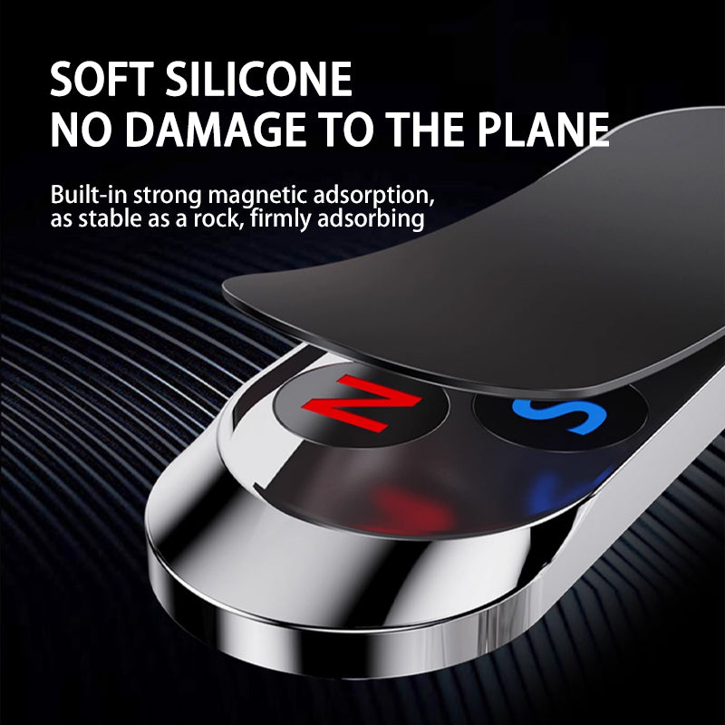 SEAMETAL Car Phone Holder Magnetic Auto Mobile Phone Mount 360 Degree Rotation