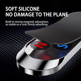 SEAMETAL Car Phone Holder Magnetic Auto Mobile Phone Mount 360 Degree Rotation