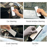 SEAMETAL Car Water Wiper Rubber Scraper Auto Window Wash Cleaner Wiper