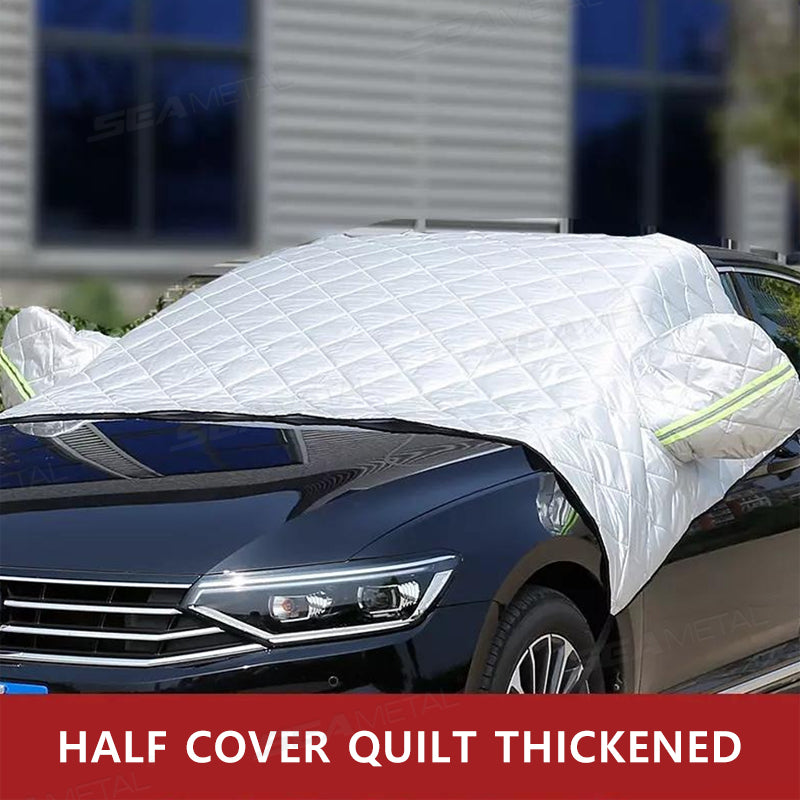 SEAMETAL Car Winter Windshield Snow Cover Thicken UV Reflective Sun Shade Waterproof Frost Protection Universal For SUV/Sedan