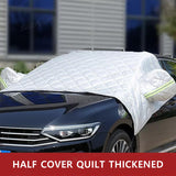 SEAMETAL Car Winter Windshield Snow Cover Thicken UV Reflective Sun Shade Waterproof Frost Protection Universal For SUV/Sedan
