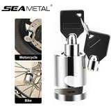 SEAMETAL Zinc Alloy Disc Brake Lock Motorcycle Mini Security Wheel Disk Lock
