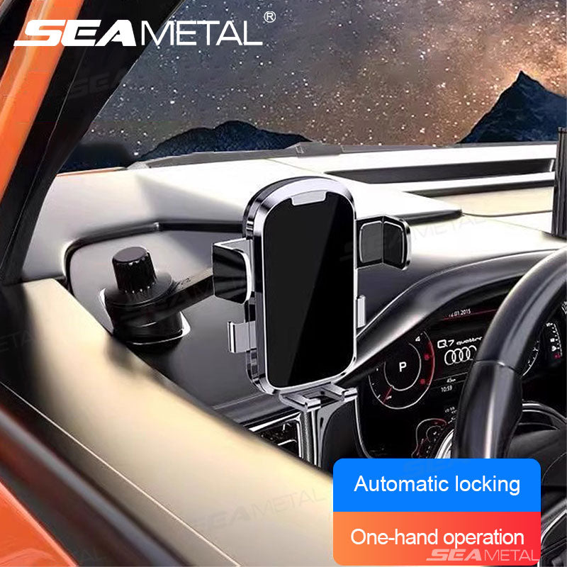 SEAMETAL Car Hook Base Phone Holder for Car Side Window Air Vent