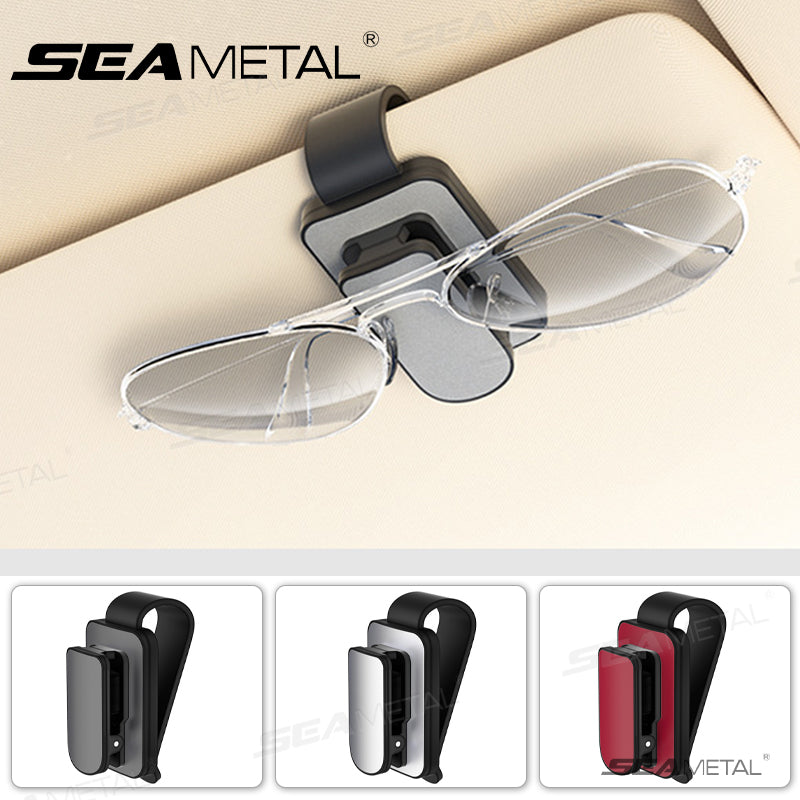 SEAMETAL Metal Car Glasses Clip Storage Visor Metal Eyeglasses Holder Hanger