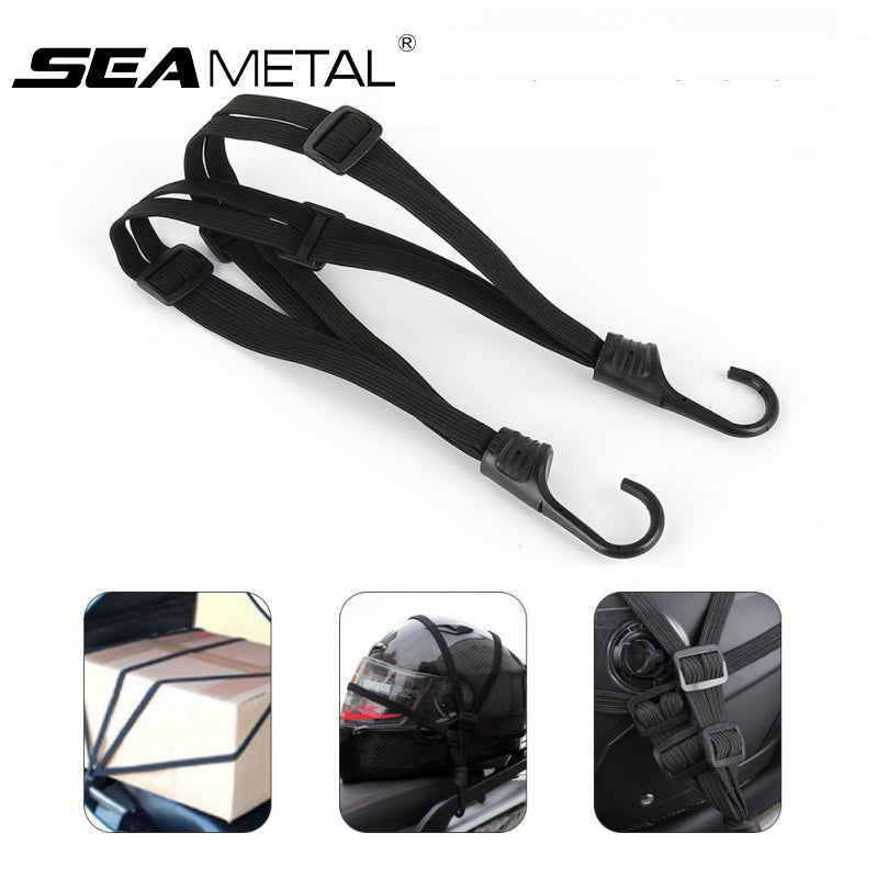 SEAMETAL Motorcycle Elastic Rope Motorcycle Helmet Fixed Strap Adjustment Fix Rope