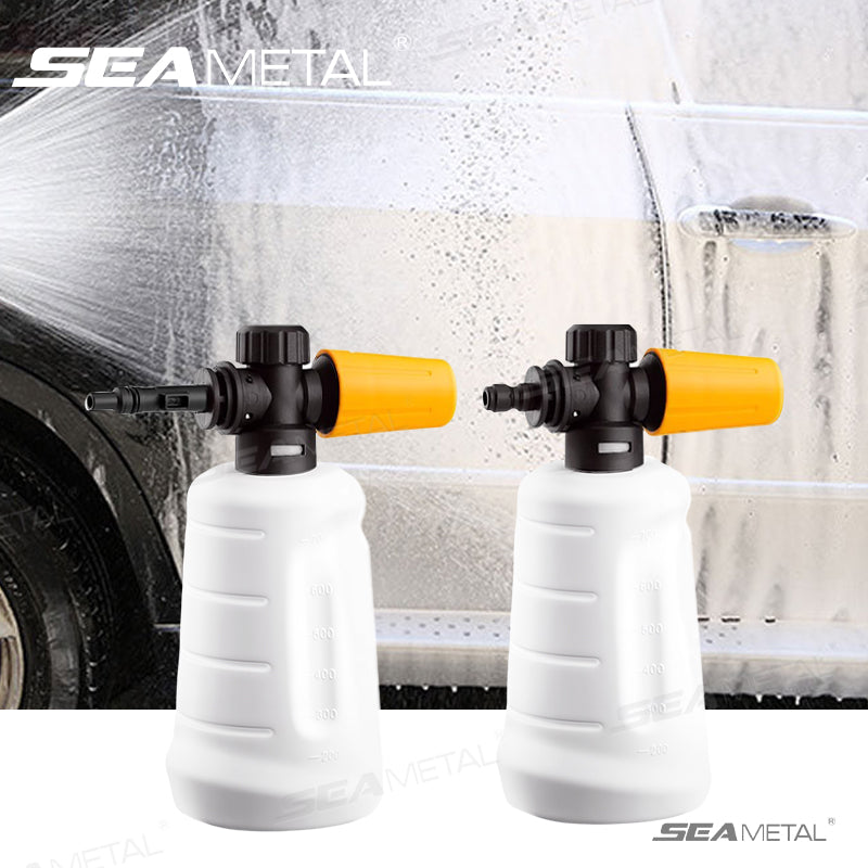 SEAMETAL Car Washer Foam Spray Bottle Lance Sprinkler Water Hose Nozzle