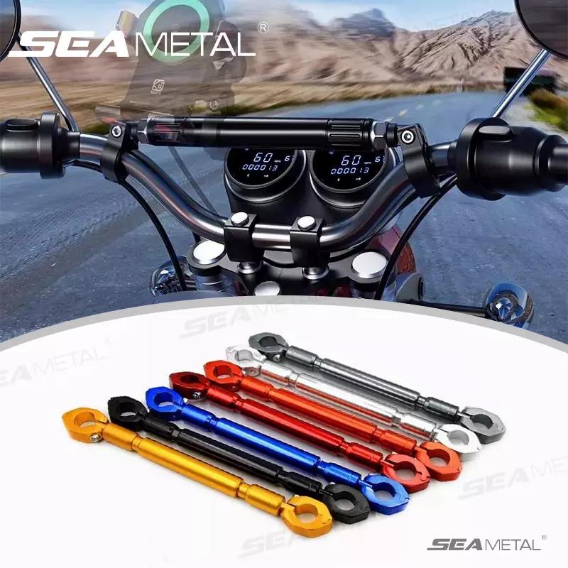 SEAMETAL Motorcycle Adjustable Handlebar Aluminum Alloy Thick Balance Bar