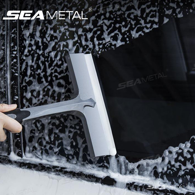 SEAMETAL 1PC Shower Window Squeegee For Shower Doors Bathroom Window And Car Glass Cleaning Supplies