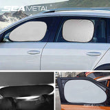 SEAMETAL Car Window Sun Shade Foldable Front Back Side Window Sunshade Cover