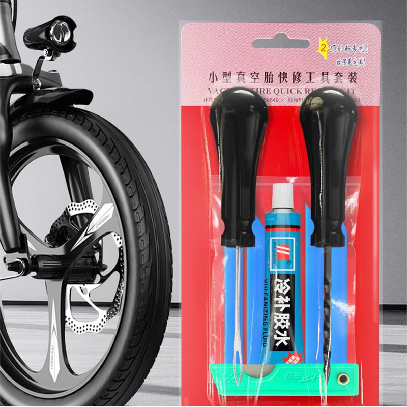 SEAMETAL Tire Repair Glue Motorcycle Bike Vacuum Tyre Puncture Repairing Rubber Adhesive Tyre Quick Repair Tool Kit