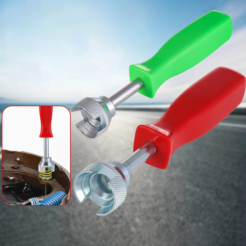 SEAMETAL 5.7 Inch Car Drum Brake Repair Install Tool Hold Down Washer Spring Shoe Compressor Brake Spring Washer Worker Alloy & Plastic