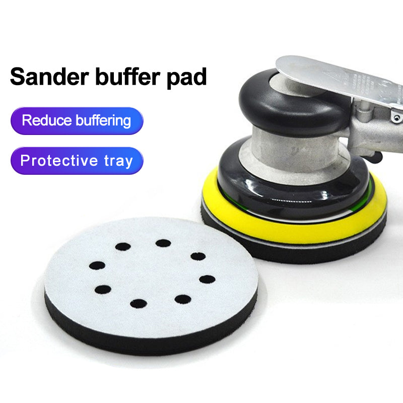 2pcs Universal Sandpaper Cushion Hook And Loop Buffer Pad For Sand Paper