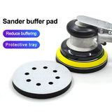2pcs Universal Sandpaper Cushion Hook And Loop Buffer Pad For Sand Paper