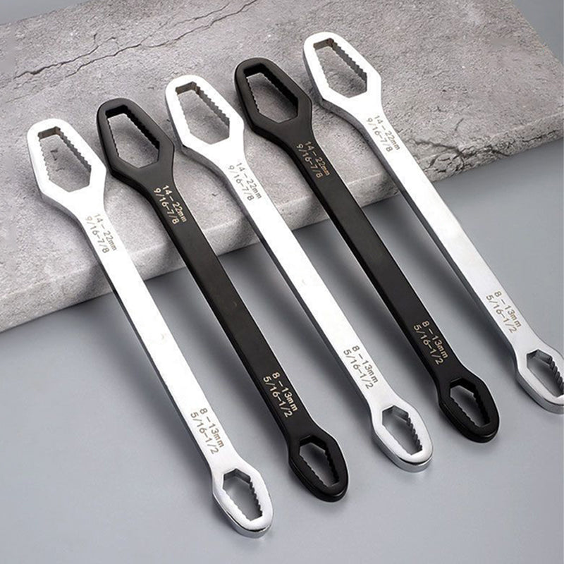 SEAMETAL Universal Torx Wrench Self-tightening Adjustable Glasses Wrench Board Double-head Torx Spanner Hand Tools For Factory