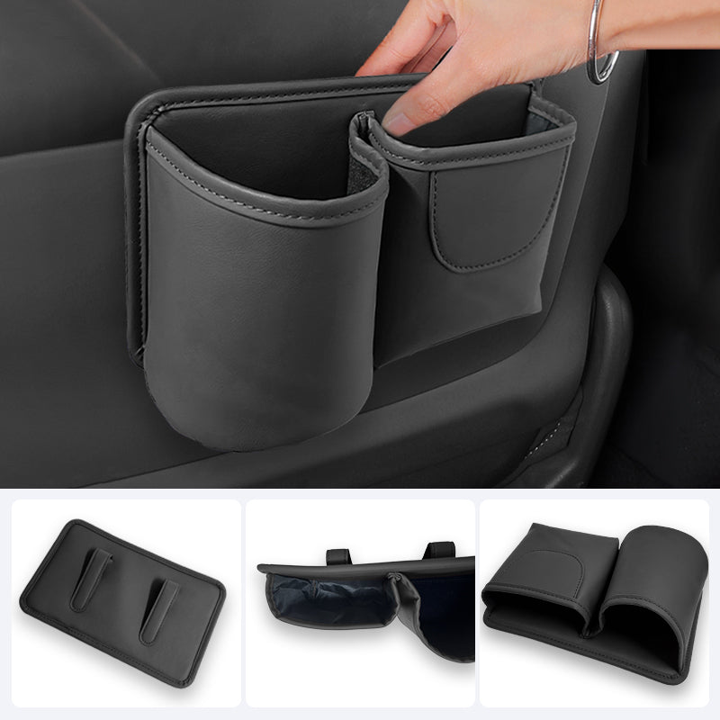 SEAMETAL Car Door Cup Holder Storage Bag Multi-functional Car Seat Back Drink Rack Organizer Pocket Universal Water Cup Holder