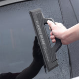 SEAMETAL Non-Scratch Soft Silicone Car Wash Wiper Handy Squeegee Water Window Wiper Drying Scraper Blade With Handle