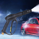SEAMETAL High Pressure Car Wash Gun Adjustable Spray Nozzle Car Wash Machine Water Gun