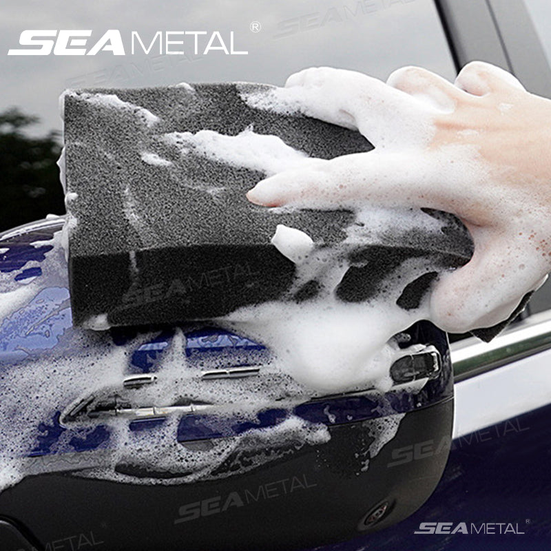 SEAMETAL Car Wash Sponge Polishing Waxing Sponge Blocks Car Glass Cleaning Stain Removal Tool