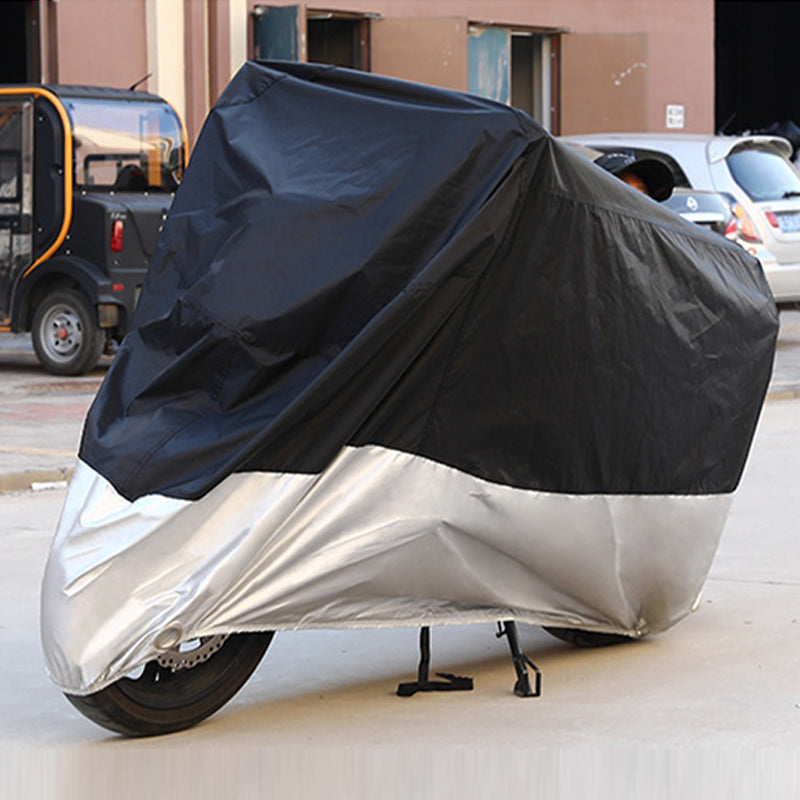 SEAMETAL Motorcycle Bike Cover Waterproof All Season Dustproof UV Protective Outdoor Indoor Scooter Wear-resistant Fabric Motorbike Cover