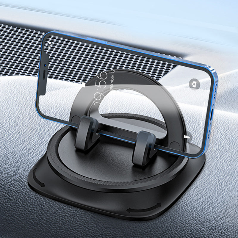 SEAMETAL Dashboard Car Phone Mount Adjustable 360° Rotation Phone Holder
