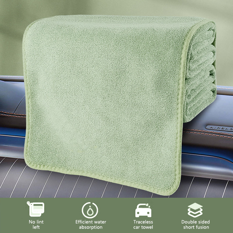 SEAMETAL 600GSM Car Cleaning Towel Ultra-Soft Auto Wash Towel Thicken Drying Cloth