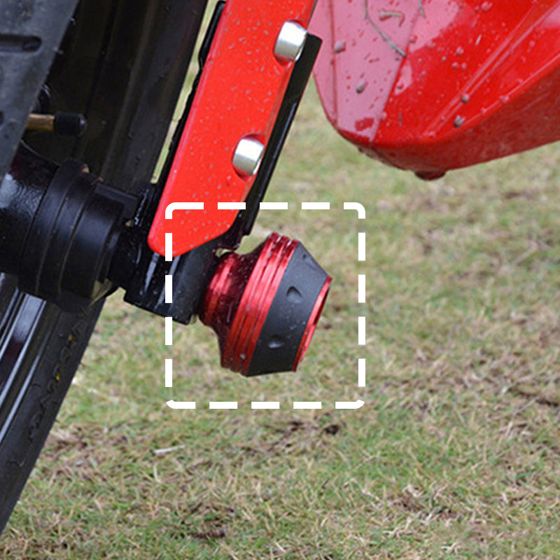 SEAMETAL Universal Motorcycle Anti-drop Fork Slider Cup Aluminum Alloy Frame Wheel Slider Protector Scooter Modification Front Fork Cup