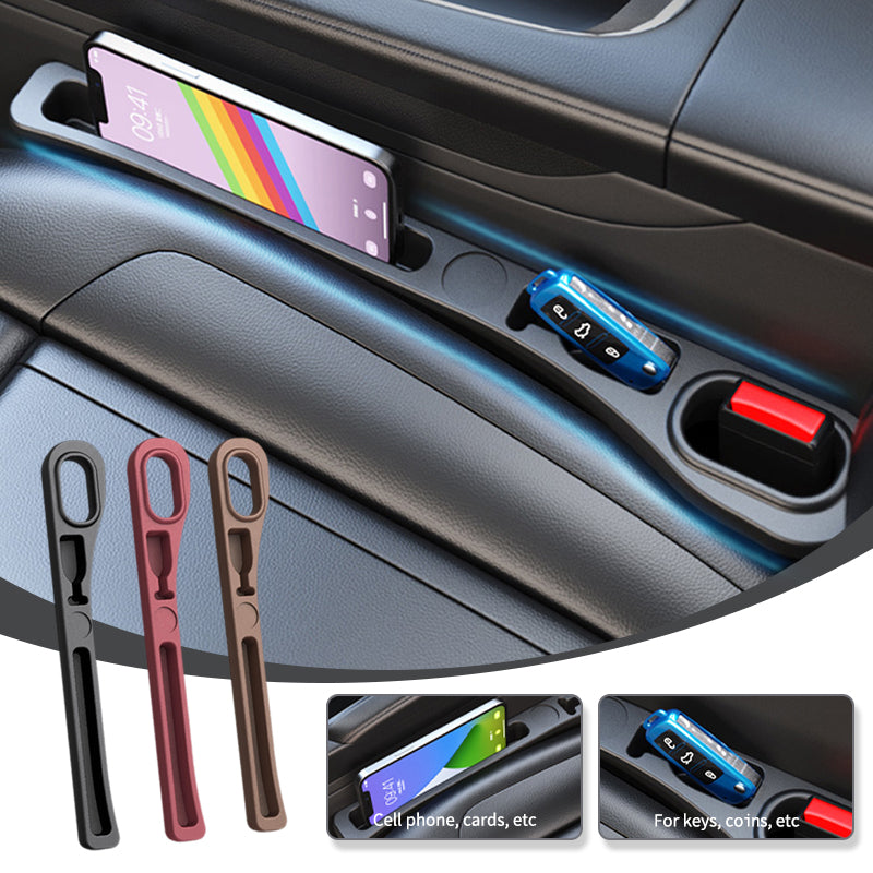 SEAMETAL Universal Car Seat Gap Storage Box Interior Auto Seats Side Filler Bar